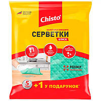 Серветки вологопоглинаючі 5+1 Блиск Chisto