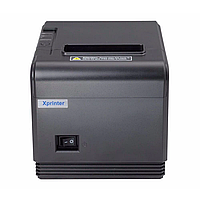 Принтер чеков Термопринтер Xprinter XP-Q800 80mm 300mm/s USB+Serial+Lan Black