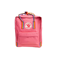 Рюкзак Fjallraven Kanken Розовый цветная ручка