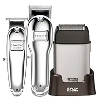 Набор машинок 3 в 1 Shaver Pro Silver, Vester, Sway Dipper