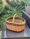 Плетений кошик з лози « Грибний» Арт:052, фото 5