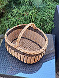 Плетений кошик з лози « Грибний» Арт:052, фото 4