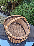 Плетений кошик з лози « Грибний» Арт:052, фото 6