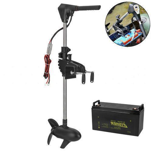 Електромотор для човна Haibo M-150 Bl; 70lbs; 12V. 100А/год GEL АКБ. Без З/У. Човновий електромотор Хайбо;