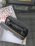 Гаманець Guess жіночий міні Гаманець Гесс чорний, фото 2