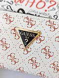 Гаманець Guess жіночий міні Гаманець Гесс білий, фото 3