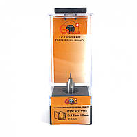 Фреза пазова пряма Глобус 1101 D1.5 d8 L40 h5