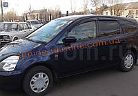 Дефлектори вікон (вітровики) COBRA-Tuning HONDA STREAM 1 2000-2006