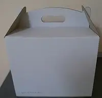 Коробка для торта 300х300х250 мм. Картонная коробка для торта. 10 шт. / упаковка