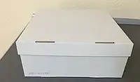 Коробка для торта 300х300х100 мм. Картонная коробка для торта. 10 шт. / упаковка