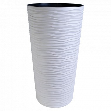 Вазон "Ф'южн" Алеана d35,5*66см біла-троянда (115098-б.троянда)