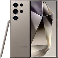 Samsung Смартфон Galaxy S24 Ultra 5G (S928) 6.8'' 12/1024ГБ, 2SIM, 5000мА ч, серый титановый Baumar - Знак