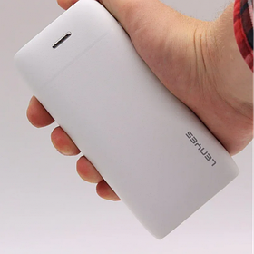 Зовнішній акумулятор Power bank Lenyes PX267 20000 Mah батарея заряджання Білий