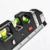 Лазерний рівень Laser Level Pro 3 з RI-205 вбудованою рулеткою, фото 2