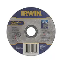 Диск обрізний Irwin Pro діаметр 125 мм. Товщина 1 мм. Для металу