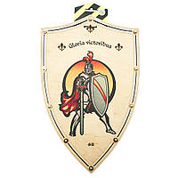 Сувенирный деревянный щит «РЫЦАРЬ» KNG 47х30 см gr