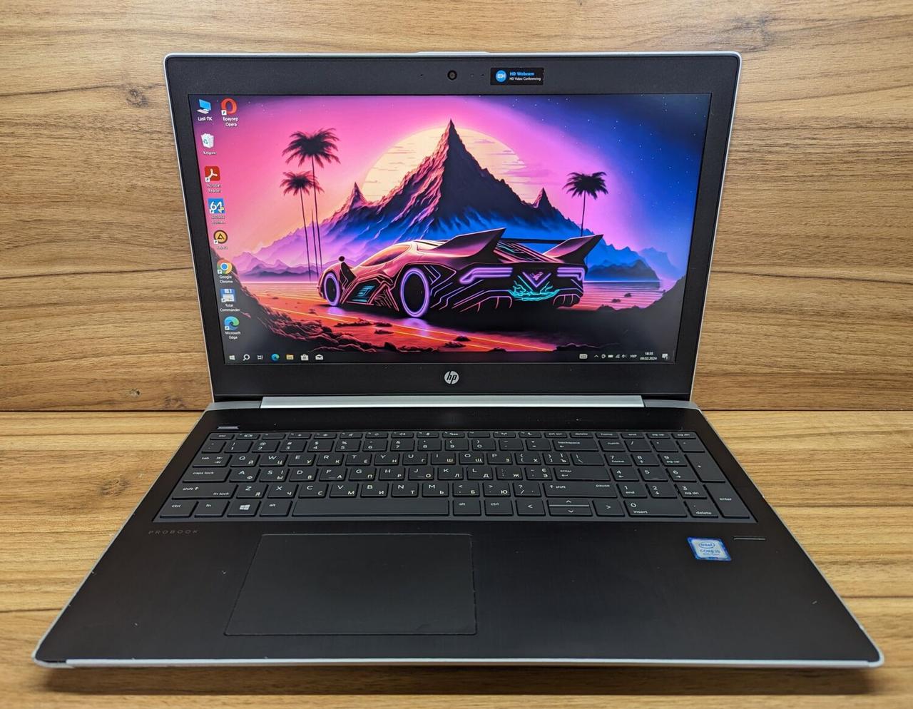 Б/в Ноутбук Б-клас HP ProBook 450 G5 15.6" 1920x1080| Core i5-8250U| 16 GB RAM| 512 GB SSD| UHD 620