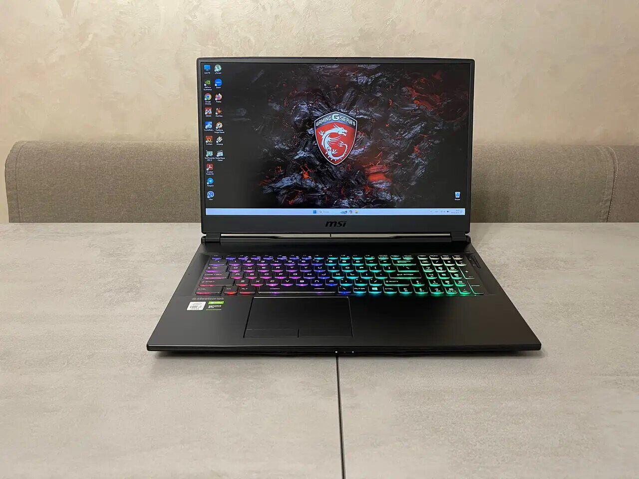 Б/в Ігровий ноутбук MSI GL75 Leopard 17.3" 1920x1080| i7-10750H| 16GB RAM| 512GB SSD| GTX 1660 Ti 6GB
