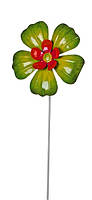 Фігурка декоративна садова "Квітка", зелений