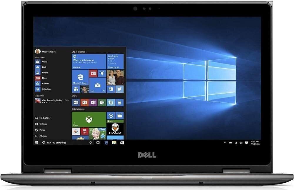 Б/в Ноутбук Dell inspiron 13-5378 13.3" 1920x1080 Сенсорний| Core i7-7500U| 8 GB RAM| 240 GB SSD| HD 620