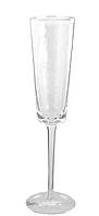 Набор бокалов для шампанского Оленс Прозорий трайангел 4 штуки 150мл стекло (TR002)