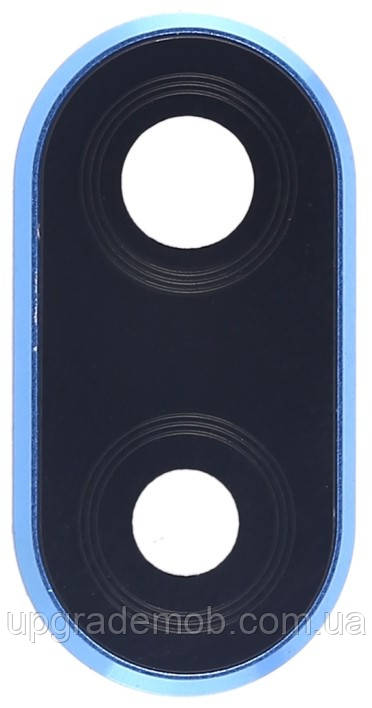 Скло камери Huawei P20 Lite/Nova 3e з рамкою синього кольору Klein Blue, фото 1