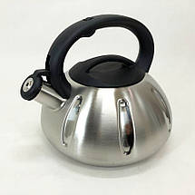 Чайники наплитні Unique UN-5304, Чайник для плити 2 літри, Чайник для RN-808 газ плити, фото 3