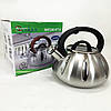 Кухонний металевий чайник Unique UN-5303 / Чайник для газових плит / Чайники LS-883 для плит, фото 3