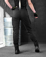 Тактические весенние брюки для девушек, Демисезонная военная одежда черные женские армейские штаны