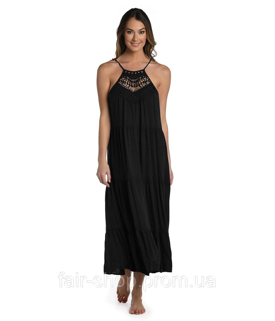 Туніка La Blanca Coastal Covers High Neck Dress Black, оригінал. Доставка від 14 днів