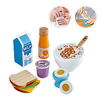 Игровой набор для детей Завтрак Hape E3172, 13 предметов, World-of-Toys