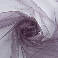 Ткань декоративная фатин Kristal №82 лилово/серый