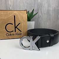 Женский кожаный ремень стиль Кельвин Кляйн, поясной из натуральной кожи CK Calvin Klein FM