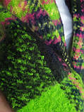 Шарф жіночий осінь-зима з китицями Seiden Grohn 186х52 см. Різнокольоровий, фото 5