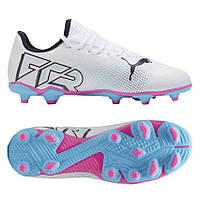 Футбольні бутси Puma Future 7 Play FG/AG J 107734-01, Білий, Розмір (EU) — 33