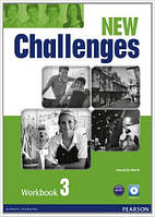 Рабочая тетрадь Challenges NEW 3 Workbook+CD-ROM