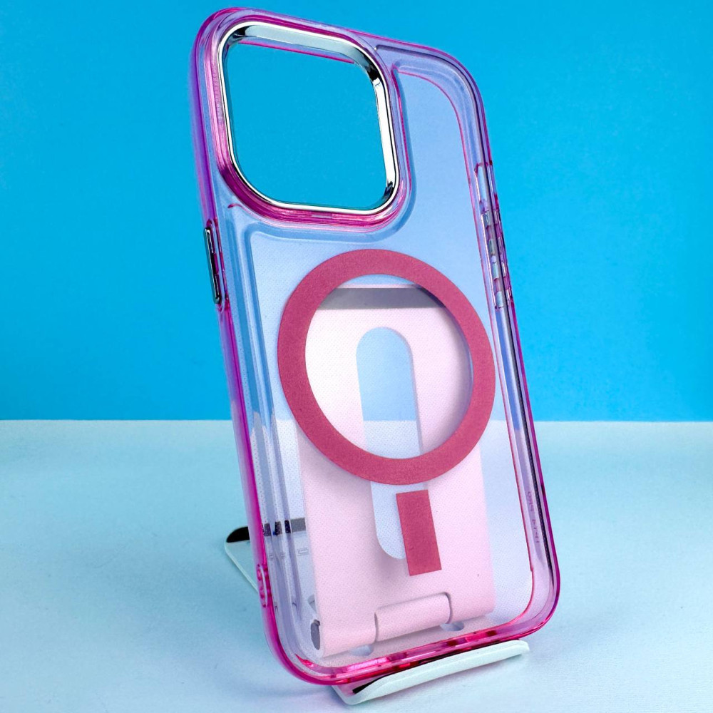 Чохол Epik Colorful Case з MagSafe для iPhone Xs Max Рожевий