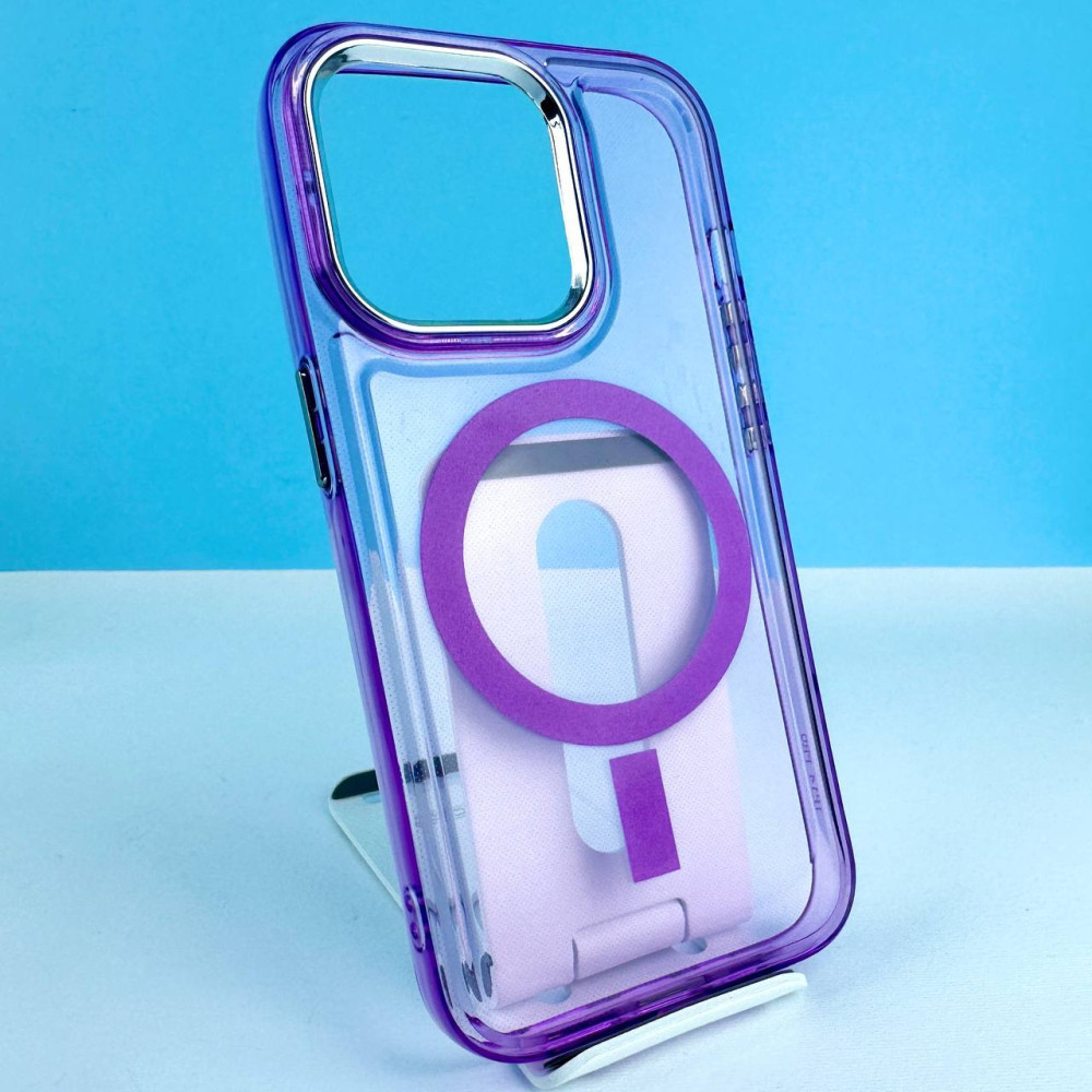 Чохол Epik Colorful Case з MagSafe для iPhone Xs Max Бузковий, фото 1