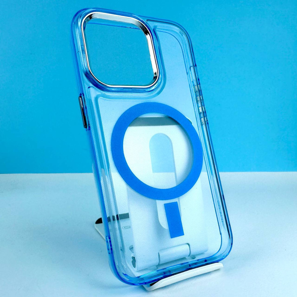 Чохол Epik Colorful Case з MagSafe для iPhone Xr Синій