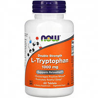 L-триптофан NOW L-Tryptophan 1000 mg 60 tabs