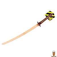 Деревянный сувенирный меч "катана", детская игрушка, от 6 лет, Сувенір-декор KT73