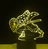 Акриловий 3D світильник - нічник Аніме Клинок, що розсікає демонів 16 кольорів + пульт, фото 3