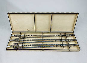 Набір шампурів у кейсі "Вуд ексклюзив"