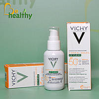 Солнцезащитный флюид для жирной, склонной к акне кожи, Vichy Capital Soleil UV-Clear SPF50, 40 мл