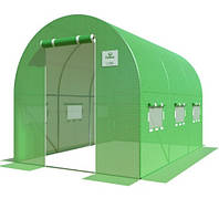 Теплиця садова, парник Польща 2х3х2м зелена 6м2