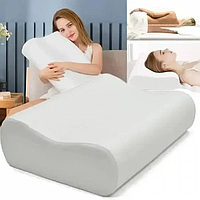 Ортопедическая подушка с эффектом памяти для сна анатомическая Comfort Memory Pillow антиаллергенная подушка