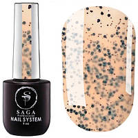 Гель-лак Saga Black Snow №03, 9 мл
