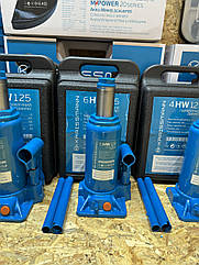 Домкрат 6 тонн гідравлічний пляшковий KRAISSMANN 6 HW 125