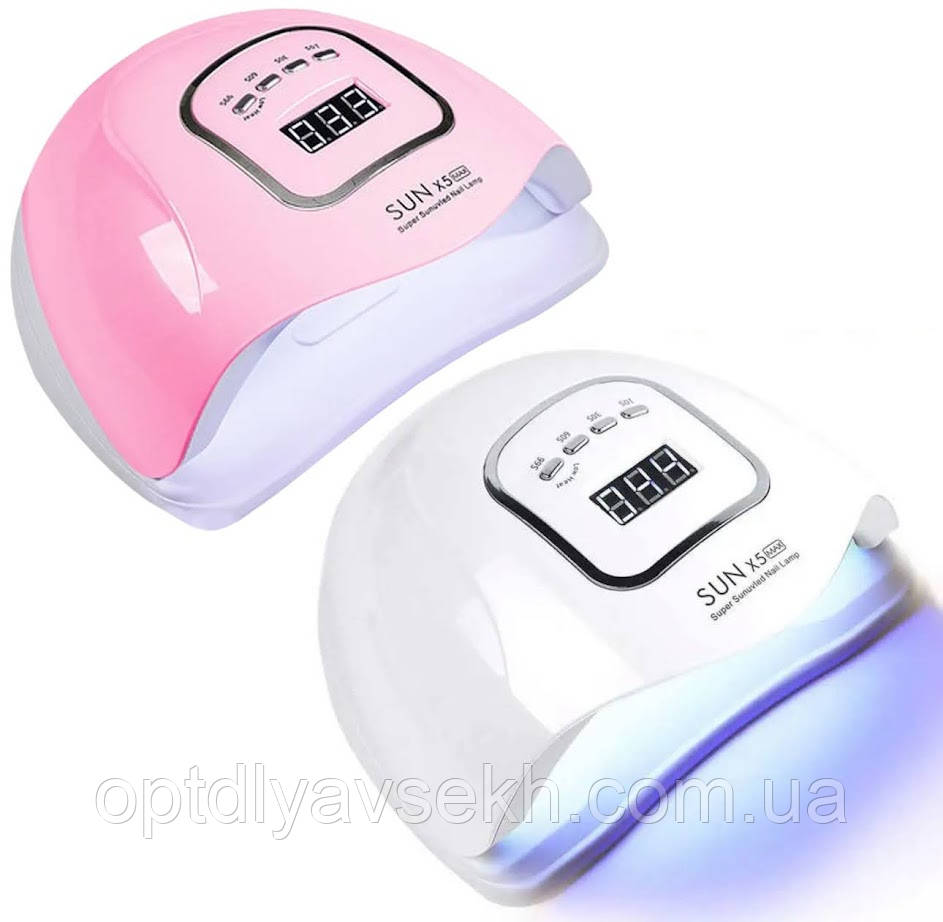 Лампа Sun X5 MAX на 120 Вт. професійна для просушування всіх видів гелю UV+LED, фото 1