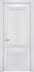 Двері міжкімнатні Термінус/ Terminus 402 ПГ Білі матові Neoclassico (глухі)